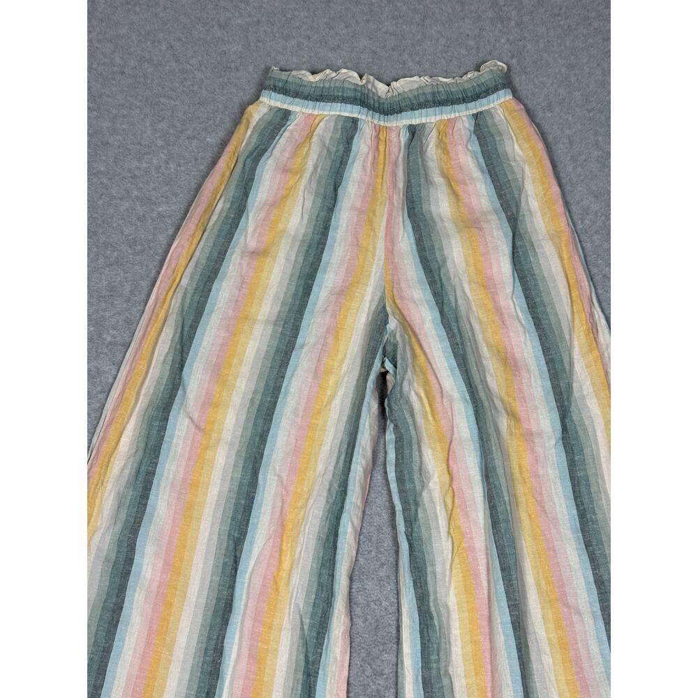 Show Me Your Mumu Womens Size XS Pull On Wide Leg Stripe Pants - Picture 7 of 10